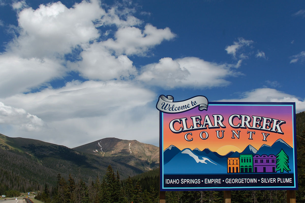 Clear Creek Sign